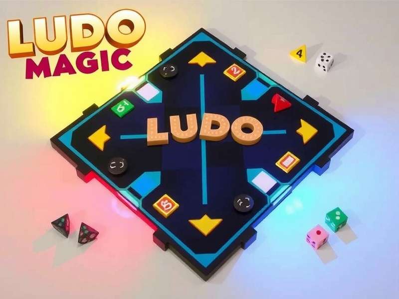 Ludo Magic Game Board